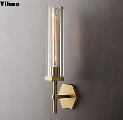 kupować Lampa ścienna Led Dekoracyjne lampy ścienne z miedzianą wykończeniem Oświetlenie wnętrza produkcja internetowa