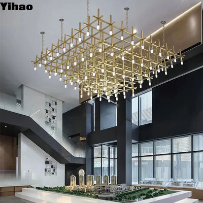 kupować E12/E14 Żarówki Hotel Lobby Lustro Metalowe Nowoczesne Lustro produkcja internetowa
