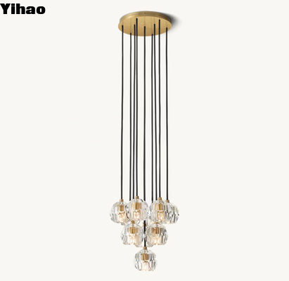 kupować 60 watów Foyer Light Fixtures Wysoki sufit Stolik jadalny żyrandol nowoczesny produkcja internetowa