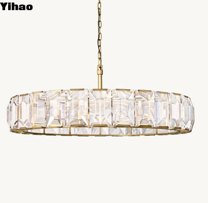 kupować Amerykańska wysokiej klasy żyrandola kryształowa Harlow Crystal Round Chandelier 60' produkcja internetowa