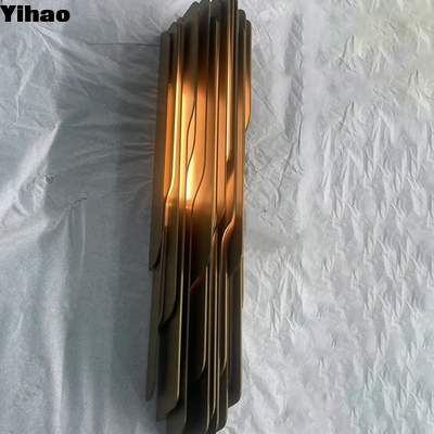 kupować Modern Brass LED Wall Lamp with Warm White Light 3500K produkcja internetowa