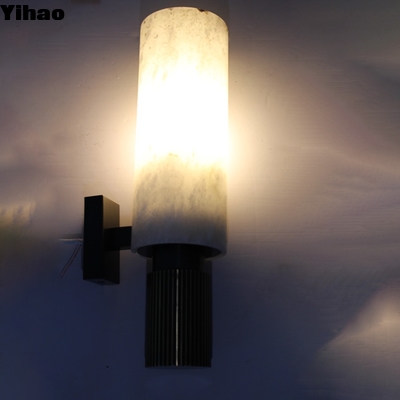 kupować Modern LED Wall Lamp Alabaster Shade Warm White 3500K produkcja internetowa