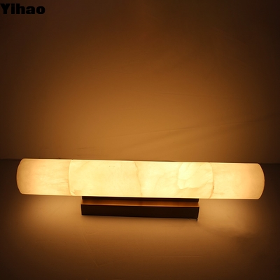 kupować Modern LED Wall Lamp Alabaster White Round Design for Living Room produkcja internetowa