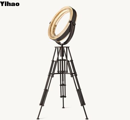 kupować Yihao Farmhouse Luxury LED Copper Adjustable Floor Standing Lamp z 3500K Warm White Light dla salonu i hotelu produkcja internetowa