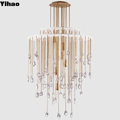 kupować Dostosowalne K9 Crystal Chandelier Pendant Light z 50000 godzin żywotności dla luksusowego oświetlenia zawieszonego produkcja internetowa