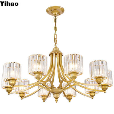 kupować Luxury Brass Body Regular Height Pendant Light z 50000 godzinami żywotności dla nowoczesnego salonu produkcja internetowa