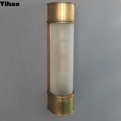 kupować Yihao Modern Brass Wall Lamp 3500K Warm White LED Sconce dla salonu i sypialni produkcja internetowa