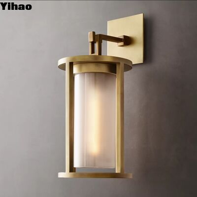 kupować Yihao Modern Classic Copper Surface Wall Lamp z 2700K ciepłym białym światłem do salonu i kuchni produkcja internetowa