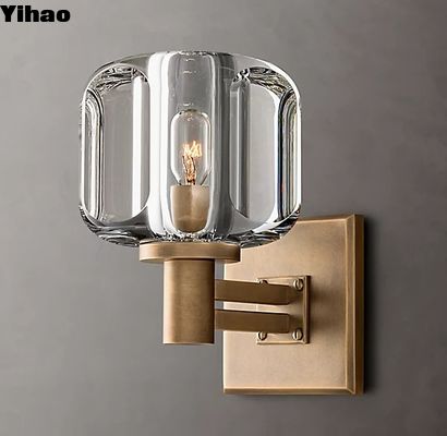 Dekoracyjne lampy ścienne Sconce ścienne mosiądz/brąz/nikel Dekoracyjne lampy ścienne