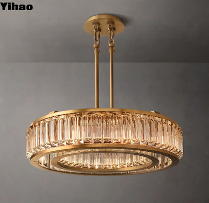 Brązowy wykończenie Vintage Chandelier Farmhouse z żarówką typu żarówki