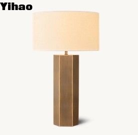 Lampy stołowe LED z podstawy miedzi