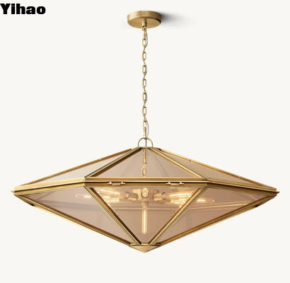 Metalowe szkło zawieszone Helena Pendant Light Styl współczesny