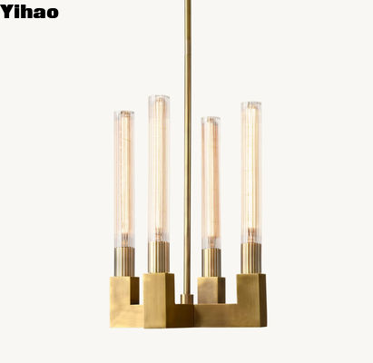 Lampy LED podwieszone w metalu ze szkła
