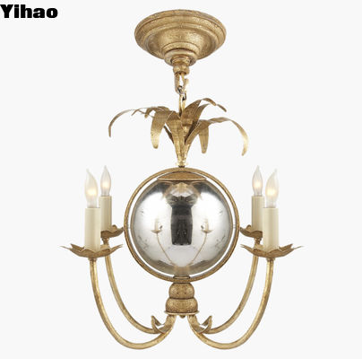 Gramercy Mini Chandelier Dostosowalne żarówki regulowane napięcie