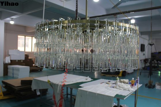 Marignan Krągła żyrandola 91cm Elegantna żyrandola z miedzi