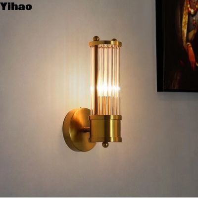 Eleganckie lampy ścienne z mosiądzu do starego dekoracji domu