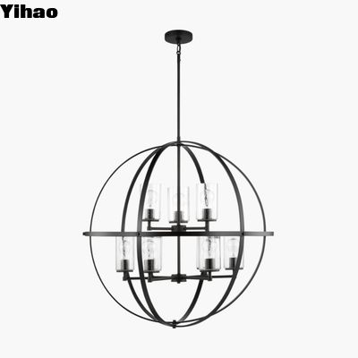 Wizualny Komfort Alturas Nine Light Chandelier 3124679