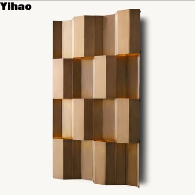 Nowoczesna amerykańska miedziana lampa ścienna z 2700K ciepłym białym światłem do dekoracji wnętrz